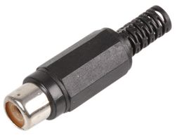 PS11517 - Black Inline Phono Sockets, Pack of 10