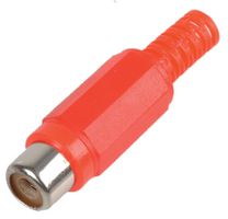PS11518 - Red Inline Phono Socket