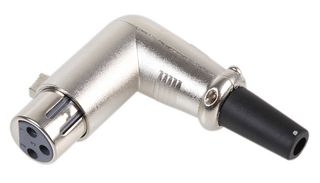 PS11522 - 3 Pole XLR Socket, Right Angle / 90 Degree