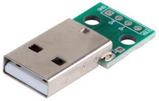 CIE-YY27 - USB 2.0 Male Type A Plug Connector Breakout Board