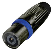 NLT4MXX-BAG - 4 Pole Inline Speakon Plug, STX, Silver