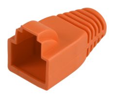 PS2OR - RJ45 Cat5e Strain Relief Boot, Orange