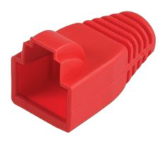 PS2RD - RJ45 Cat5e Strain Relief Boot, Red