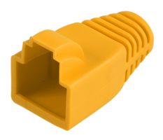 PS2YW8 - RJ45 Cat6a Strain Relief Boot, Yellow