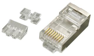 LC6A101/10 - RJ45 Cat6, Cat6a Shielded RJ45 Plugs