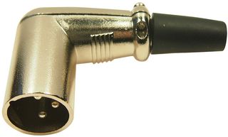 FC60963N - 3 Pin Right Angle XLR Plug