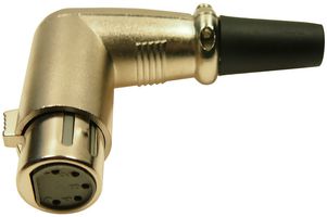 FC60955N - 5 Pin Right Angle XLR Socket