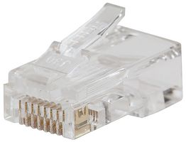 VDV826-729 - RJ45 Pass Through Plugs, RJ45 Cat6, 10 Pack