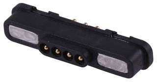 685L0421250110E - 4 Pin Magnetic Pogo Connector, Rectangular Plug, PCB Mount