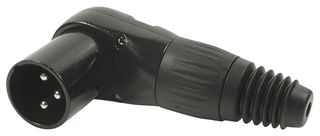 FC619303 - 3 Pole Right Angle XLR PLug, RAMP, Multi Position