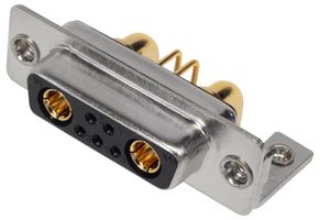 MHCDR7W2S4 - 7W2 Combination Power and Signal D Sub Socket, Right Angle Solder Pins, 40A