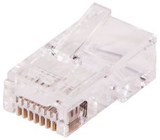 PRORJ45-5 - RJ45 Cat5e Push Through Connector Plugs, Pack of 100