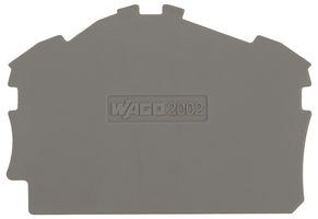 2002-6391 - End and Intermediate Plate, Grey