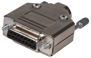MP010164 - D Sub Connector Kit, 15 Pin DA Socket, Solder Cup