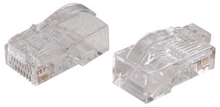PRLSPDY5 - Cat5e RJ45 Unshielded Anti-Snag Plugs, Pack of 50