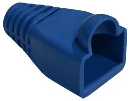 PRORJ45-BOOT-BLUE - RJ45 Push Through Boots, Pack of 10