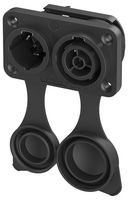 NAC3PX-TRUE1 - PowerCON True1 Chassis Mount Socket and Plug Inlet Outlet, 250V AC, 16A