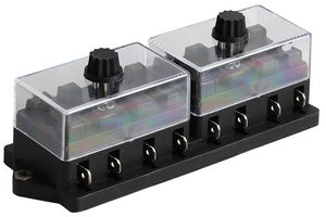 599/C - Fuse Box with Cover, 8 Way