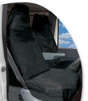 HDVBKSC - Waterproof Van Seat Covers, Black Front Pair