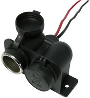 0523483 - 12V Waterproof 2 Way Socket