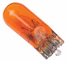 R501A - 12V 5W WY5W W2.1X9.5D Halogen Car Side / Tail Light Bulb (Amber)