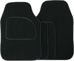 SWCM29 - Carpet Mat Set, Black/Black, Set of 4
