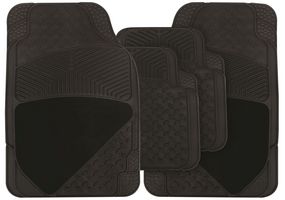 SWCM76 - Equinox Combination Carpet Mat Set, Carpet/Rubber, Set of 4