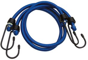 SWLE2 - Luggage Bungee Cords, 24", Blue, Set of 2