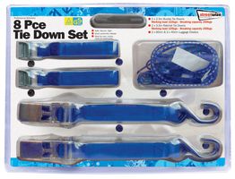 SWTD9 - Tie Down Strap Set with Luggage Cords