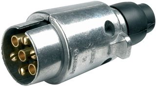 A0006. - 12N 7-Pin Towing Plug, Metal