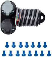 RSA490 - 12N/S Twin Socket Assembly with Fog Cut Out