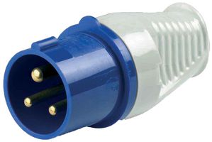 A0043 - 16A, 240V, Cable Mount CEE Plug, Blue