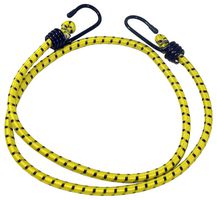 LE100 - Luggage Elastics, 1m, Black/Yellow, Pack of 2