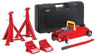 CGLK1 - 5 Piece Trolley Jack, Chock, & Axle Stand Set, 2 Tonne