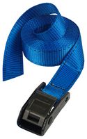 3379EURDATCOL - Luggage Strap with Buckle, 5m x 25mm, Pack of 2