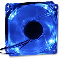 AK170CB-4BLS - Blue LED PC Case Fan - 80mm