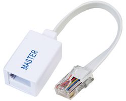 AUH1B - BT Socket to RJ45 Plug Line Adaptor Unit (Master), 100mm