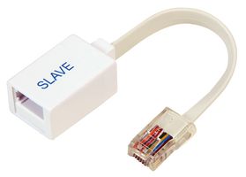 AUL3B - BT Socket to RJ45 Plug Line Adaptor Unit (Slave), 100mm