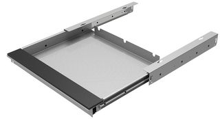 EX-6151S - 17" Slim Laptop Security Drawer, Silver