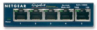 GS105UK - ProSafe 5 Port Gigabit Unmanaged Ethernet Switch