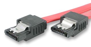 LSATA24 - Internal Latching SATA (7 Pin) Male to Male Connection Lead, 0.6m