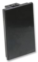 KPR1-6BK - 6C Single Blanking Plate, Black