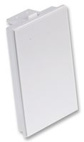 KPR1-6BWH - 6C Single Blanking Plate, White