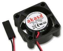 AK-189BK-2B - 25mm PC Case Fan with 2-Pin Plug - 250mm Lead