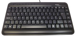 KL-5USB BLK - Slim Mini USB Keyboard, Black UK Layout