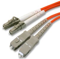 PS11108 - 3m LC-SC OM1 62.5/125µm Multimode Fibre Optic Patch Lead
