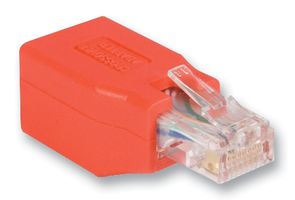 C6CROSSOVER - RJ45 Cat6 Male to Female Straight to Crossover Adaptor