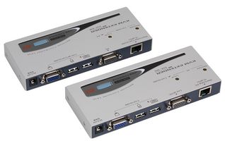EUC-222 - USB & VGA Cat5 KVM Extender 150m