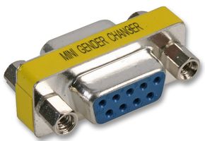 PSG90321 - 9-Way D Female to Female Low Profile Gender Changer