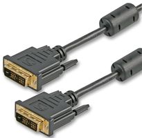 PSG90419 - DVI-D Single Link Male to Male Lead, 5m Black